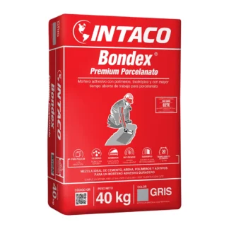 Bondex Premium Porcelanato Intaco saco 40 kg