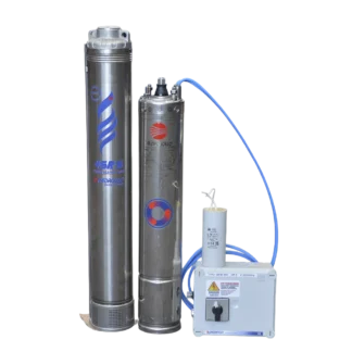 Kit Bomba Sumergible Pedrollo 4SR13G/30-F 3HP Completo (Hidráulica + Motor + Tablero)