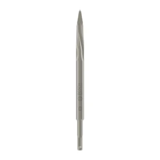 Cincel de punta Bosch SDS-Plus de 250 mm para martillo perforador y demolición en concreto
