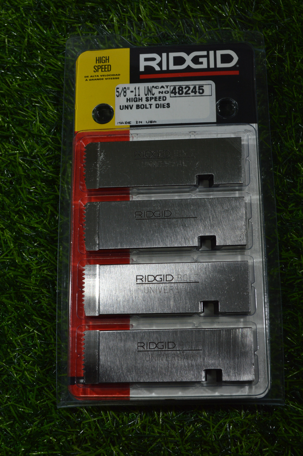 Empaque Ridgid High Speed Universal Bolt Dies 48245 5/8-11 UNC