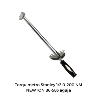 Torquímetro Stanley Aguja 1/2 0-150 lb-pie 86-583