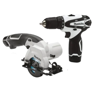 Combo Makita LCT208W con taladro FD02 y sierra circular SH01 de 12V