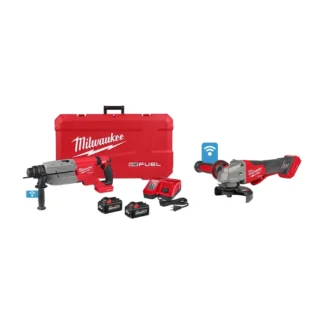 Combo Milwaukee M18 FUEL Rotomartillo 2916-22 y Amoladora 2882-20