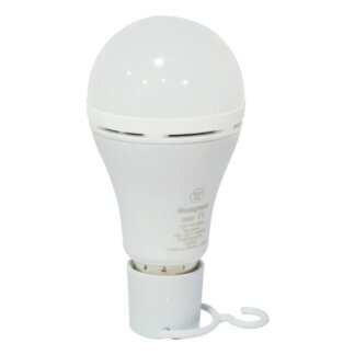 Foco LED Recargable de Emergencia Westinghouse 7 W E27 con Gancho