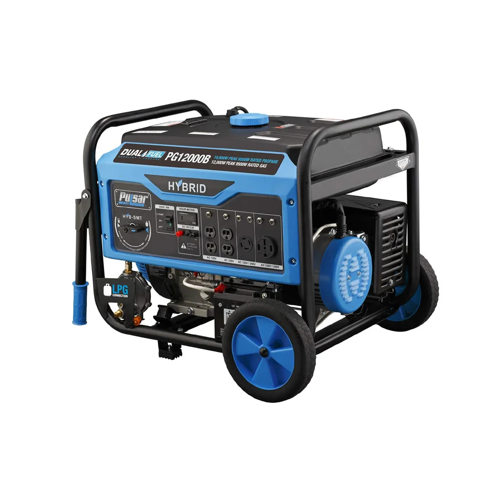 Generador Pulsar PG12000B vista lateral
