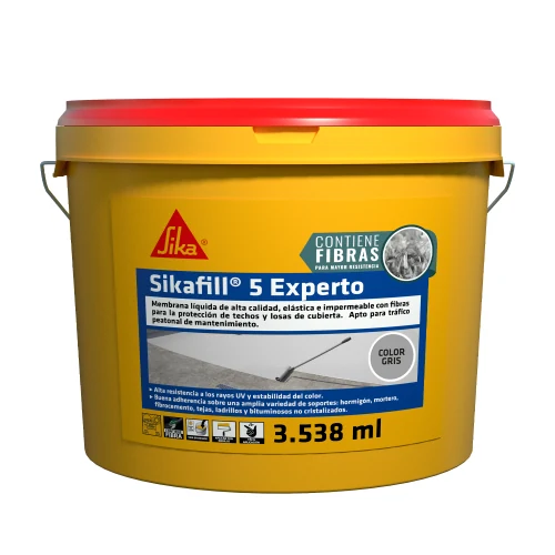 Impermeabilizante Sikafill 5 Experto Sika para techos
