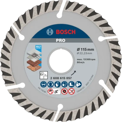 Disco Diamante Bosch ECO Universal 180 mm para Amoladora