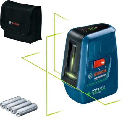 Nivel Láser Verde Bosch GLL 3 XG con Trípode y Estuche