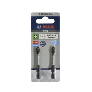 Set 2 Puntas Estrella Bosch PZ2 55mm PRO
