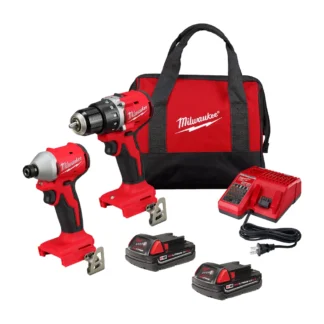 Kit Milwaukee M18 3692-22CT Taladro 3601 y Atornillador 3650