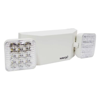 Lámpara de Emergencia Maviju MT002 120 V Doble Foco LED