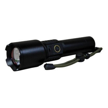 Linterna LED Recargable A033 Tipo C con Correa