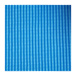 Malla plástica cuadrada de 3 mm, color azul