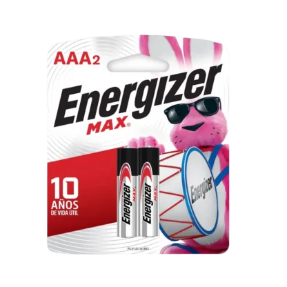 Pilas Alcalinas Energizer AAA y D Paquete de 2 - AAA x2