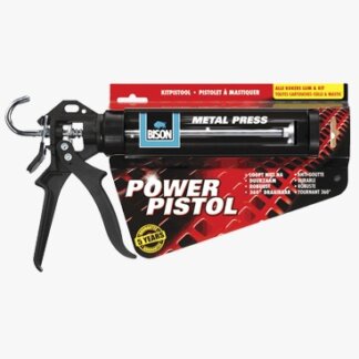 Pistola para silicon Bison Power Pistol Metal Press
