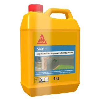 Sika-1 impermeabilizante integral de 4 kg
