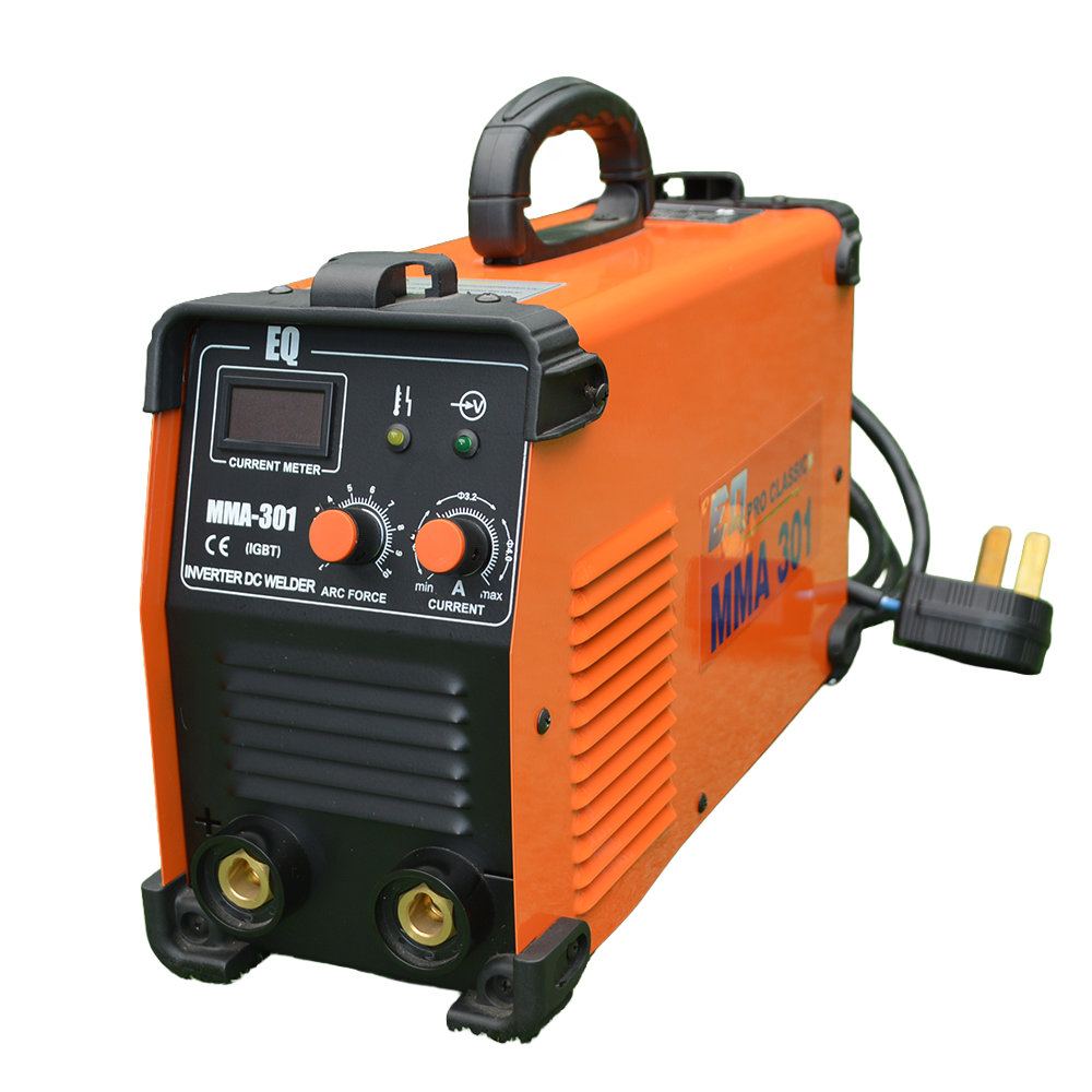 Soldadora inversora de electrodo EQPRO MMA-301 de 300 A a 220 V
